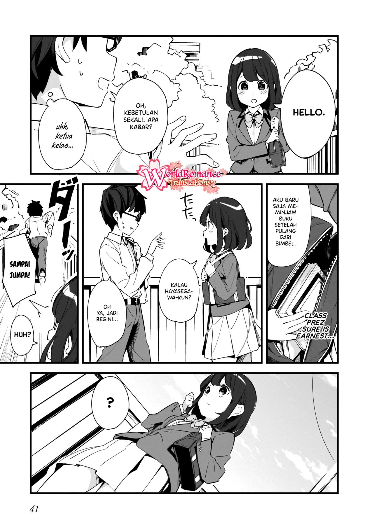 Hayasegawa-kun to Megami na Onee-san Chapter 03 Gambar 4
